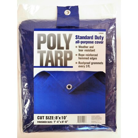 Projex Tarp Poly 8'X10' Blue KSA810